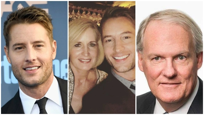 Justin Hartley's parents