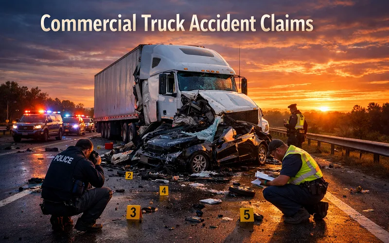 Commercial Truck Accident Claims