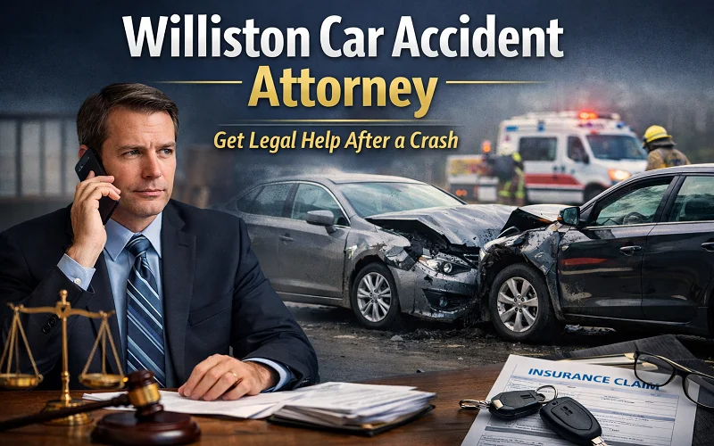 Williston car accident attorney