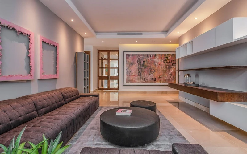 calm living space design