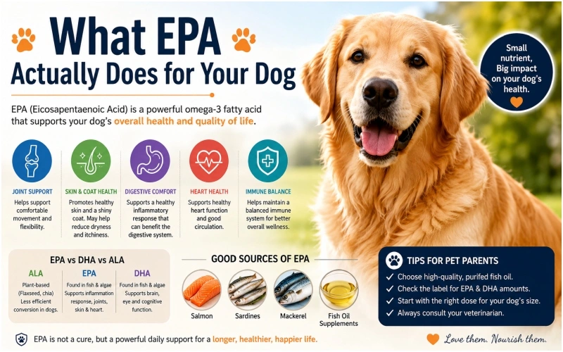 What EPA Actually Does for Your Dog